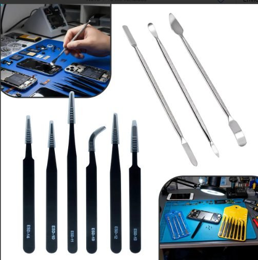 Pinças de precisão para o reparo